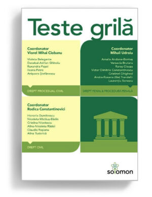 Teste grila, Viorel Mihai Ciobanu, Mihail Udroiu, Rodica Constantinovici - Editura Solomon