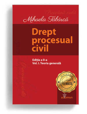 drept procesual civil ed 2 vol 1 - editura solomon - carte premiata