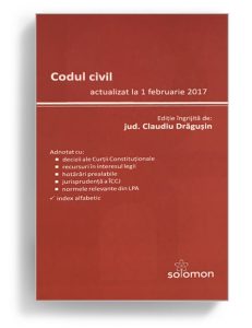 Codul civil - editura Solomon