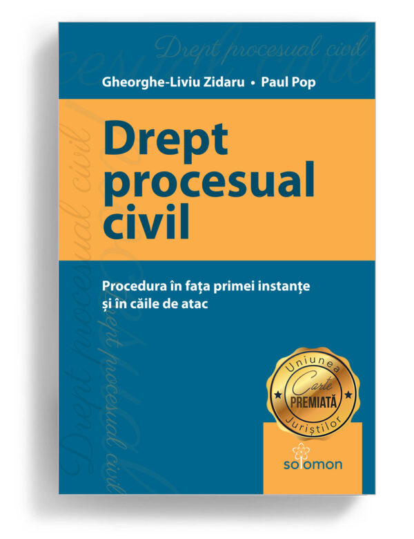 drept procesual civil gheorghe zidaru paul pop - editura solomon carte premiata