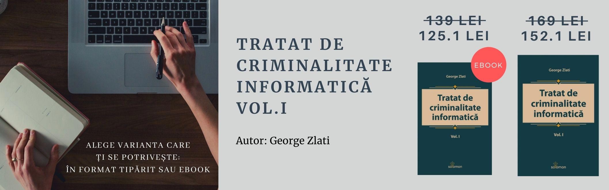 banner ebook zlati tratat criminalitate informatica - editura solomon