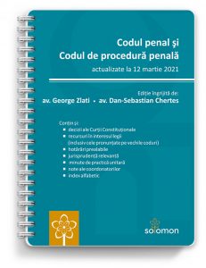 Codul penal si Codul de procedura penala - actualizate la 12 martie 2021 - editura solomon