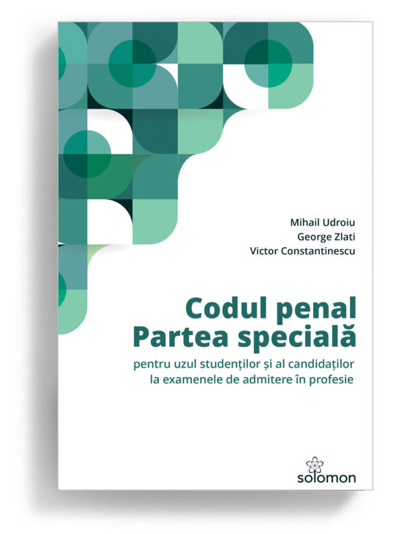 Codul penal Partea speciala - editura solomon