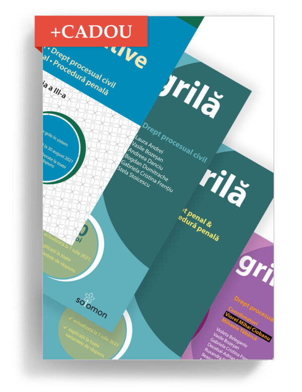 pachet complet teste grila 2021 - editura solomon cadou