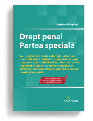 drept penal partea speciala vol 2 - editura solomon