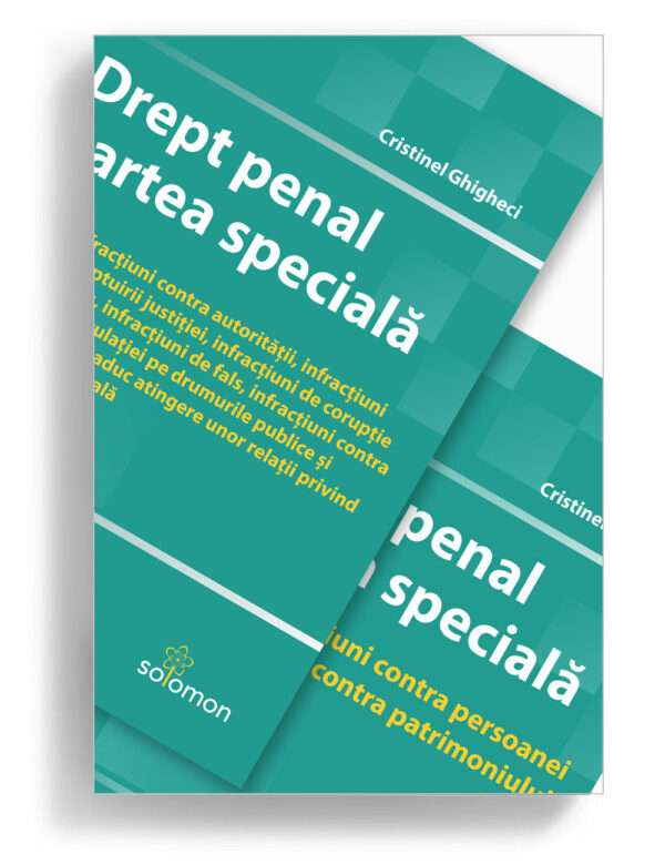 pachet drept penal partea speciala vol 1 - 2 - editura solomon