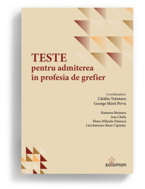 teste admitere grefier - editura solomon