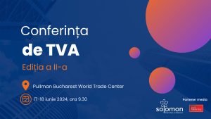Conferința de TVA Ediția a II-a editura solomon