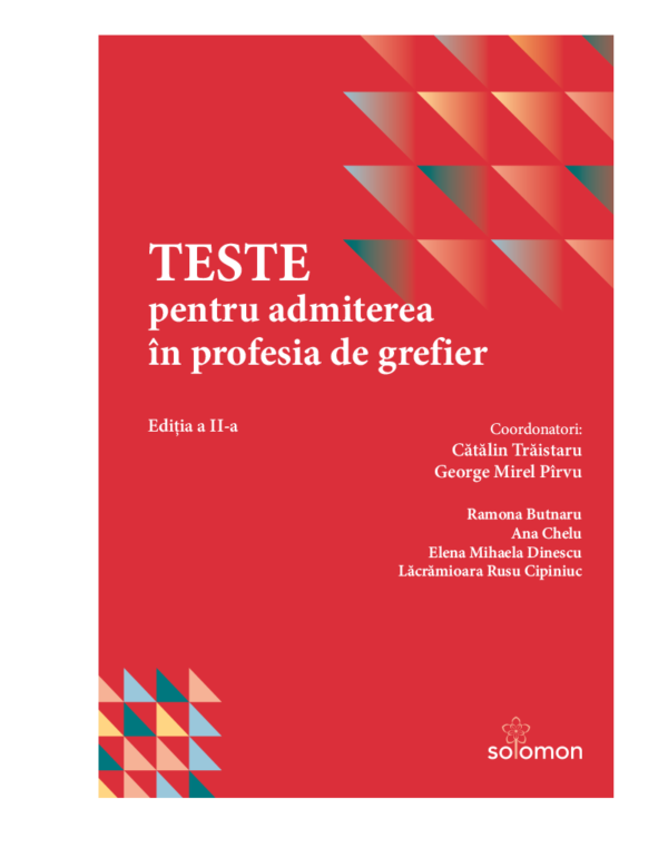 coperta teste grila editura solomon