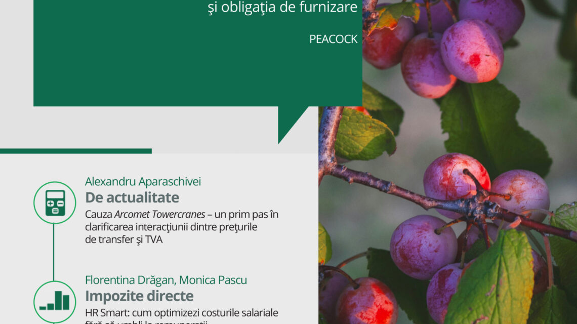 coperta TM4 2025 Abonament pe un an calendaristic Tax Magazine revistă în format electronic editura solomon