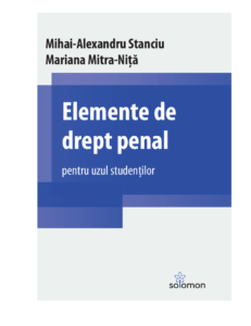 Elemente de drept penal Stanciu, Nita editura solomon