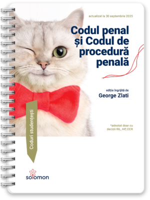 coperta buna codul de procedura penala editura solomon