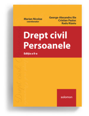 coperta drept civil persoane editura solomon
