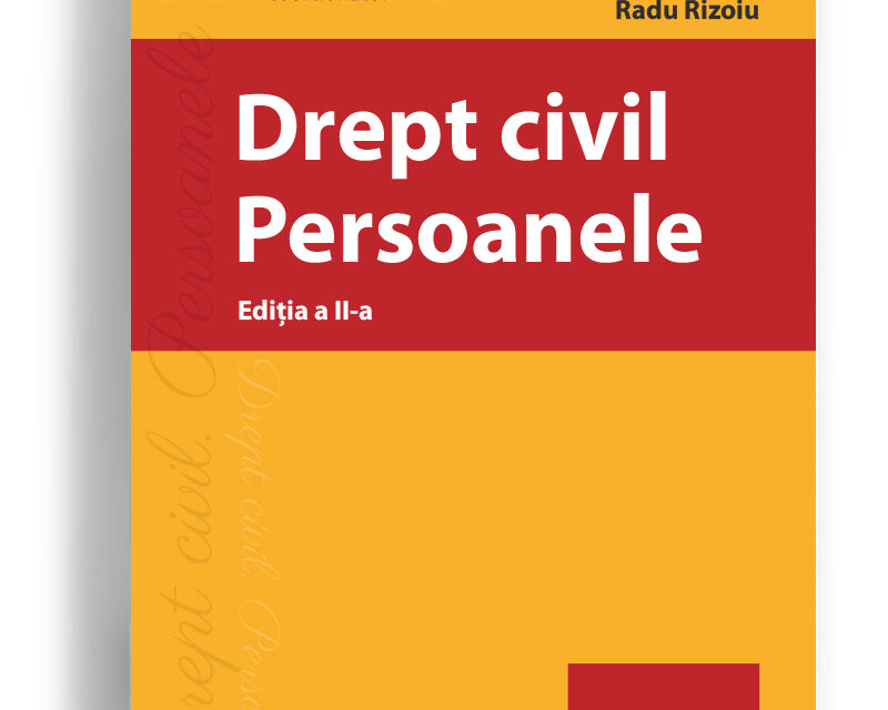 coperta drept civil persoane editura solomon