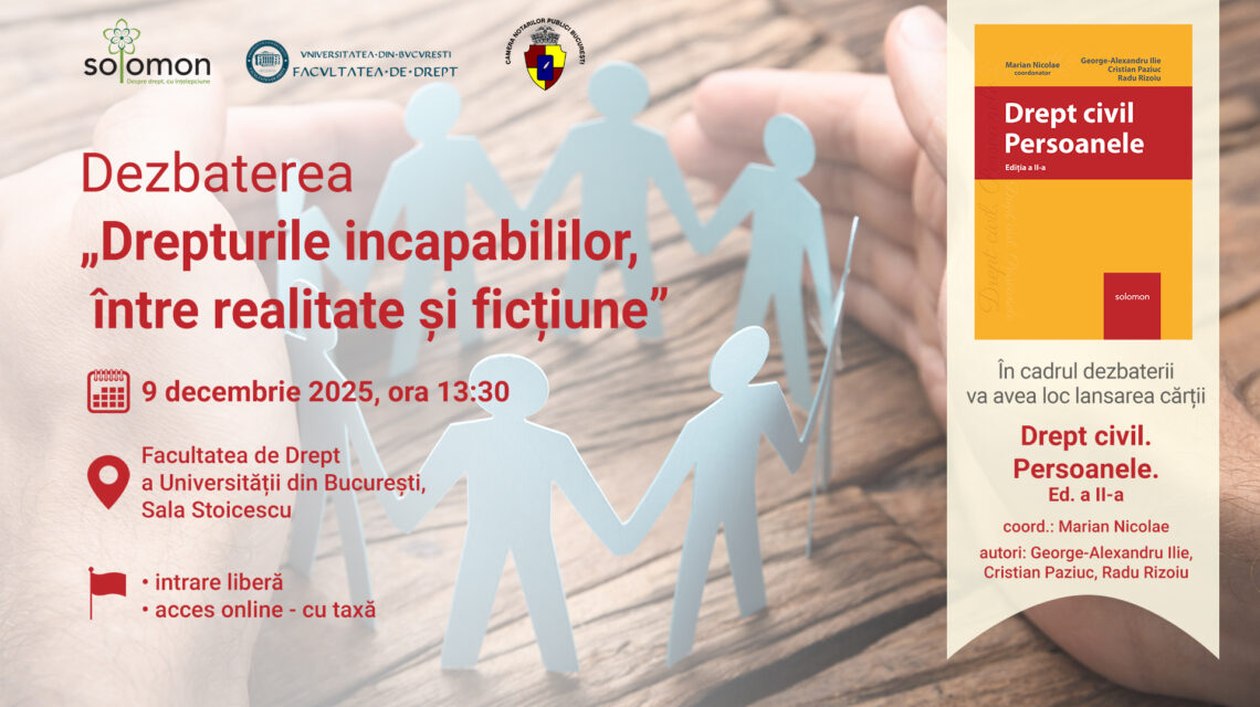 banner lansare drept civil editura solomon