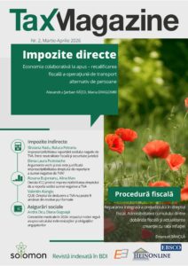 cop TM 2-2026 tax magazine editura solomon