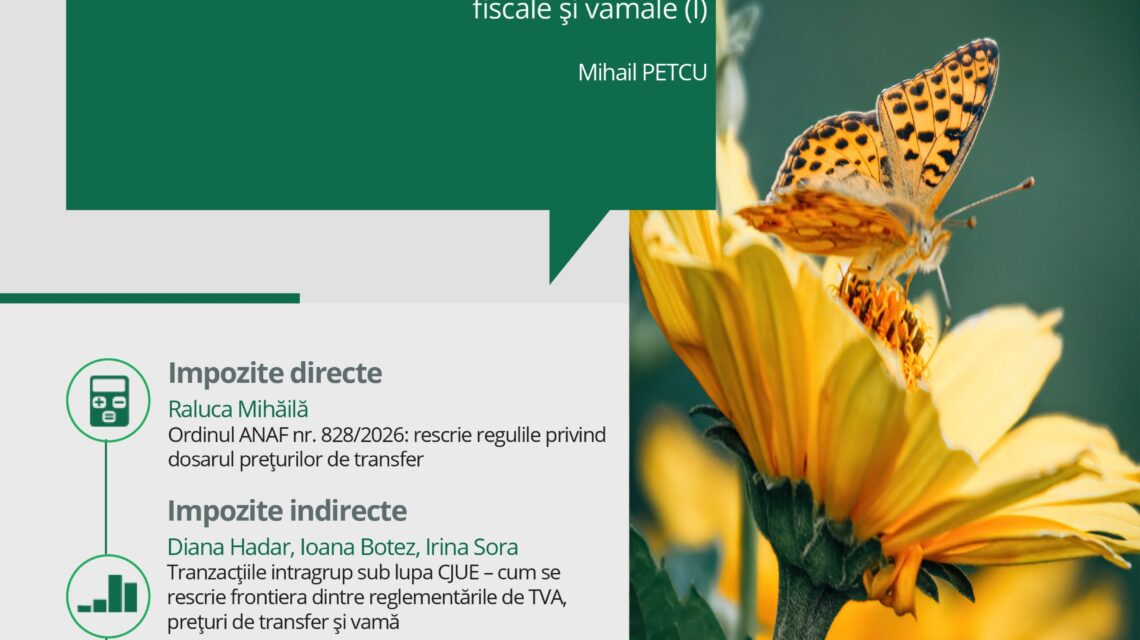 coperta Tax Magazine TM3 2026 editura solomon