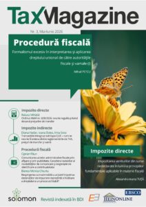 coperta Tax Magazine TM3 2026 editura solomon