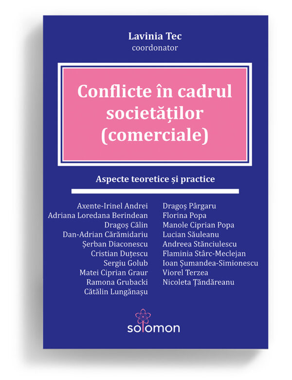 Conflicte în cadrul societăților editura solomon
