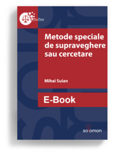 metode speciale de supraveghere sau cercetare editura solomon